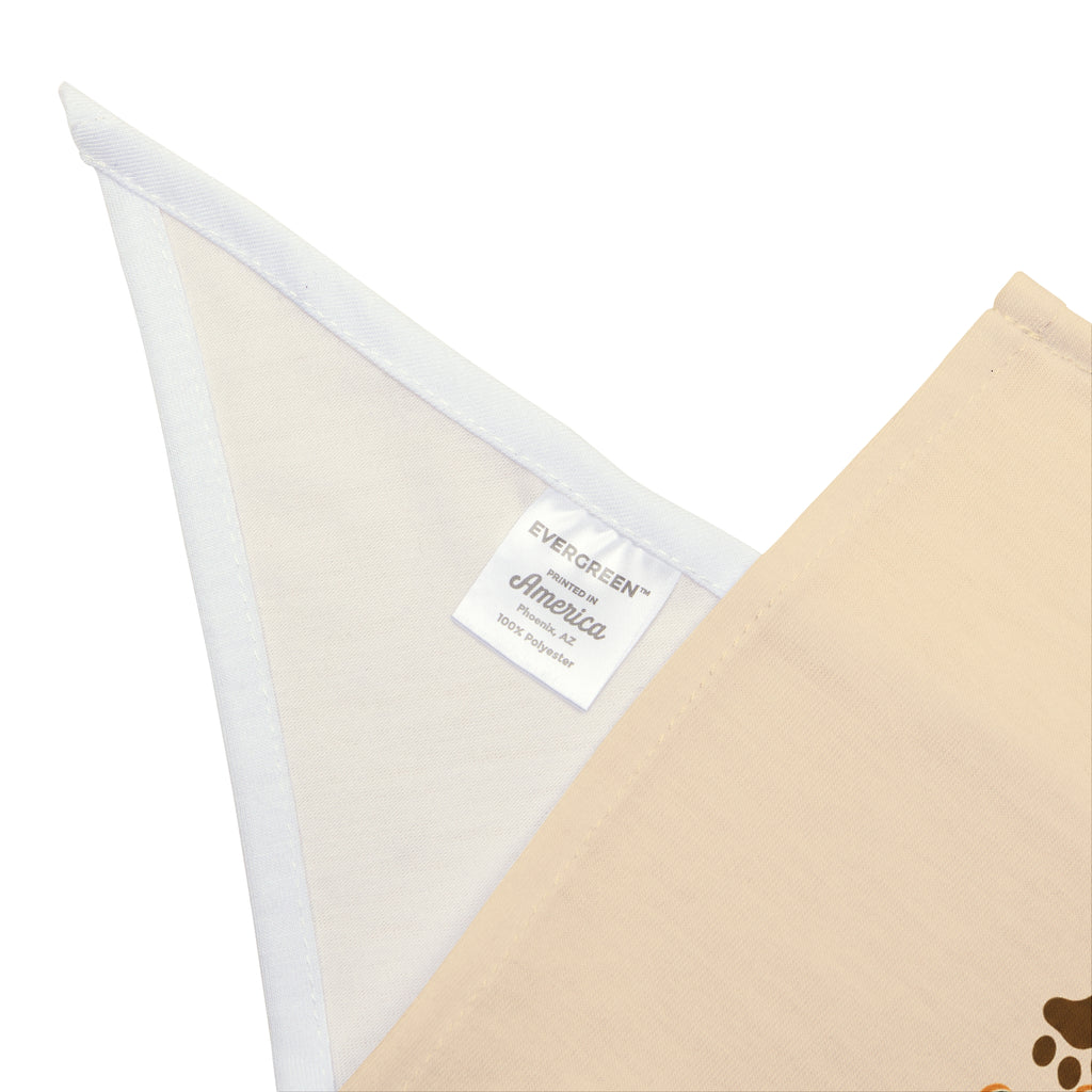 PawedUpThreads Paw Print Bandana