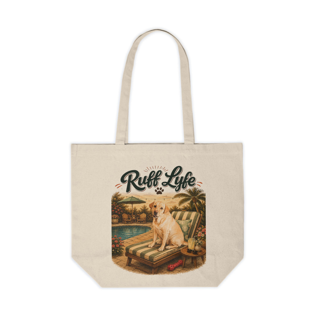 Ruff Lyfe - Canvas Shopping Tote
