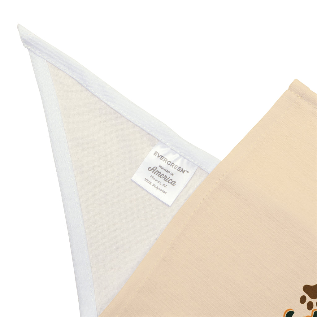 PawedUpThreads Paw Print Bandana